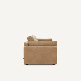 Slaapbank in stonewashed fluweel, CESAR