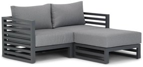 Chaise Loungeset Aluminium Grijs 2 personen Santika Furniture Santika Jaya