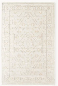 Handgeweven viscose vloerkleed Shaila