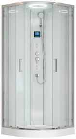 Kerra Orion complete douchecabine met massagejets wit