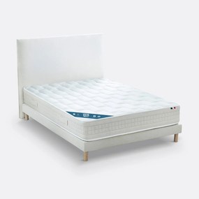 Complete set bed, matras + bedbodem + poten + hoofdbord