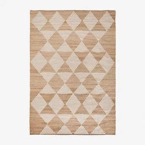 Rechthoekig Vloerkleed Van Jute En Katoen Braeden 200 X 300 Cm - Sklum