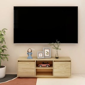 vidaXL Tv-meubel 110x30x40 cm massief grenenhout