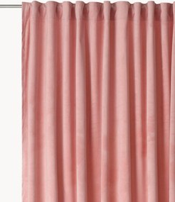 Fluwelen dim-out gordijn Nora met multiband, B 290 cm