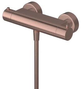 Hotbath Buddy Thermostatische Douchemengkraan - met half duims onderaansluiting - geborsteld koper PVD B008BCP