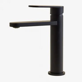 Alameda Messing Wastafelkraan ↑20 Cm & Matzwart - Sklum