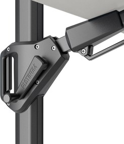 Platinum Challenger zweefparasol T2 300 cm x 300 cm glow taupe