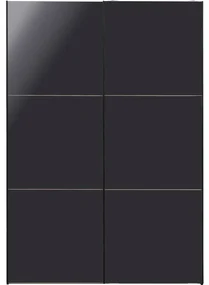 Goossens Kledingkast Easy Storage Sdk, 153 cm breed, 220 cm hoog, 2x 3 paneel schuifdeuren