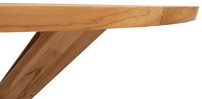 Taste Prado tuintafel - Ø130 cm. rond - teakhout