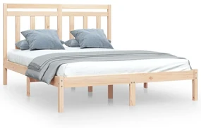 vidaXL Bedframe massief hout 160x200 cm