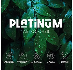 Platinum Aerocover loungesethoes L-vorm 300x300 cm.
