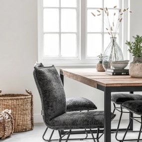Must Living Elemental Teakhouten Eettafel 200 X 90 Cm - 200 X 90cm.