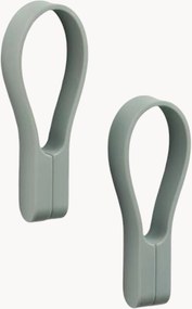 Magnetische handdoekhouders Loop van silicone, 2-delig