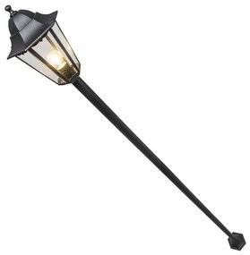 Klassieke staande buitenlamp zwart 170 cm IP44 - New Orleans Landelijk / Rustiek E27 IP44 Buitenverlichting