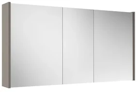 Adema Prime Spiegelkast - 120x63x16cm -inclusief zijpanelen - taupe SW1212818/SW910736