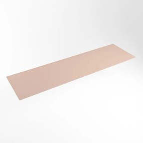 Mondiaz TOP 51 Topblad - 180x51x0.9cm - geschikt voor afdekplaat - Solid surface - Rosee XIM49894Rosee