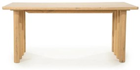 Eleonora Jake Design Eettafel Eiken Naturel 180x100 Cm - 180 X 100cm.