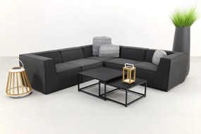 Liberty/Royalty Sunbrella loungeset - Sooty - 7-delig OP=OP