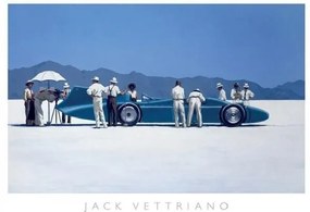 Kunstdruk Bluebird at Bonneville, 1995, Jack Vettriano