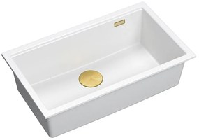 granieten spoelbak Logan 110 White