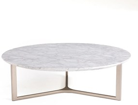 Salontafel in wit marmer, Cristeal