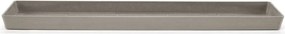 Ecopots onderschotel met waterreservoir - Rechthoekig - Taupe - 43,5 x 15,5 x H3,3 cm