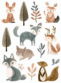 Ilustratie Cute Animals No 1, Andreas Magnusson