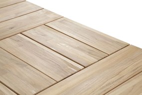 4 Seasons Outdoor | Maison tafel verlengbaar 210-280 cm (HOUTEN ONDERSTEL)  Tuintafel    houtkleur weerbestendig