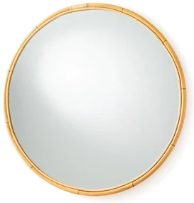 Ronde spiegel in rotanØ120 cm, Nogu
