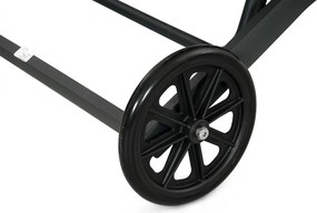 Domani Furniture Bellorio Ligbed Verstelbaar Aluminium Grijs