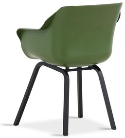 Hartman Sophie Element Dining Tuinstoel Moss Green - Met Gratis Kussen Kunststof Groen