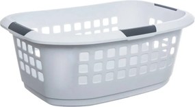 5Five Wasmand Extra Groot - 51 Liter - Wit - Kunststof