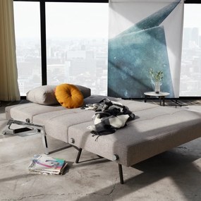 Innovation Living Cubed 160 Chrome Tweepersoons Slaapbank 160