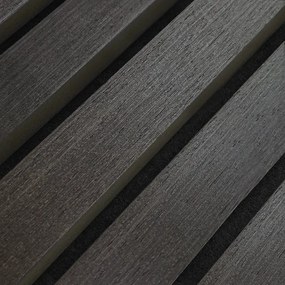 AkuPanel 240 cm Zwart Eiken   - Akoestische panelen