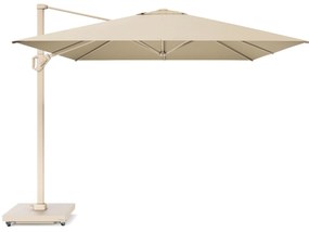 Platinum Challenger zweefparasol 4x3m T2 premium (excl. voet) sand frame/champagne