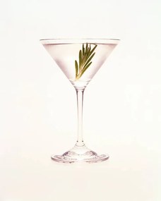 Foto Martini with sprig of rosemary, Jonathan Kantor Studio