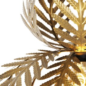 Vintage hanglamp goud veren - Botanica
