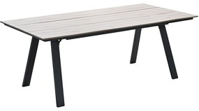 Garden Impressions Ross tuinset 7-delig zacht groen - Braga tuintafel 220x100 cm