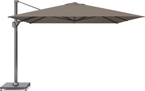 Challenger T1 premium zweefparasol 350x350 cm havana