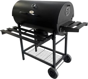 Alora Houtskool Barbecue– Compacte Grill met Warmhoudrek en Spatelset