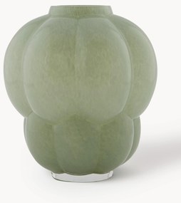 Mondgeblazen glazen vaas Uva, H 22 cm