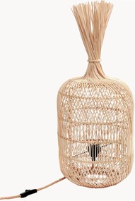 Handgeweven vloerlamp Dumpling van rotan, in verschillende formaten