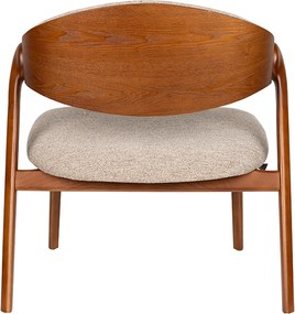 Dutchbone Babington Vintage Fauteuil Walnoot