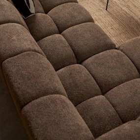 Design Bank Bruin Hoek Links