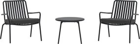 The Outsider Balkonset-tuur-3-delig-zwart-stoelen-tafel-50cm-the-outsider