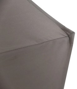 Camello Valerio Stokparasol .m (excl. Voet) Aluminium Taupe