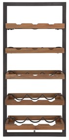 DTP Home Winemate Natural Type E Houten Wijnrek - 35x25x75cm.