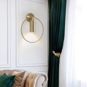 WANDLAMP APP922-1W GOUD