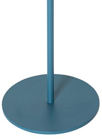 Buiten vloerlamp blauw incl. LED 3-staps dimbaar op solar - Ferre