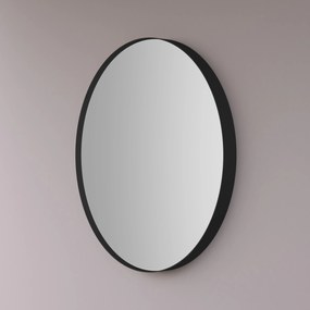 Hipp Design 8200 ronde spiegel matzwart 120cm